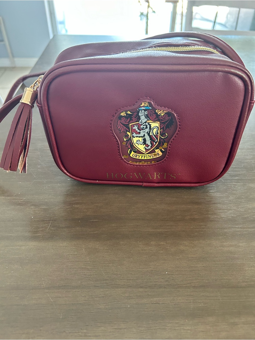 Warner Bros. Gryffindor Burgundy Crossbody Bag